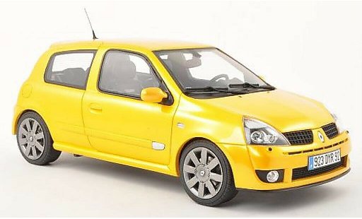 Renault Clio Base 1/18 Ottomobile 2 Phase 3 giallo 2004 modellini auto