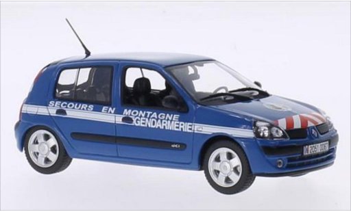 Renault Clio RS 1/43 Norev Gendarmerie Secours en Montagne 2003 modellini auto