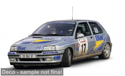 Renault Clio 1/18 Norev Tour de Corse 1993 #17 1:18 modellino in miniatura