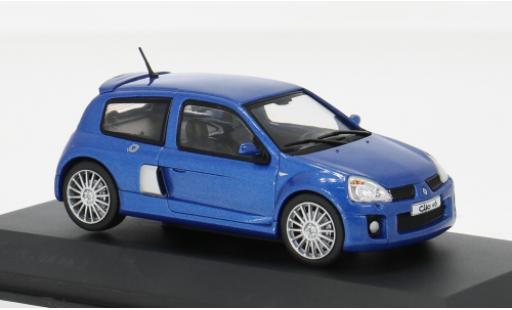 Modellini auto Renault Clio V6 Phase 2 blu 1/43 Solido