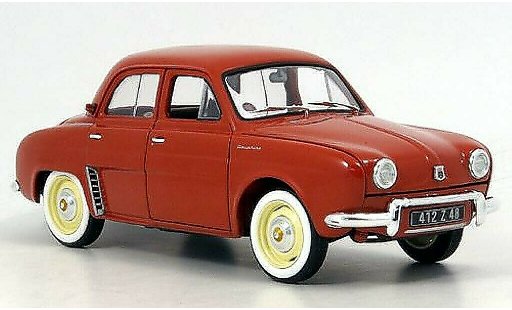Renault Dauphine Base 1/18 Norev rosso 1958 modellini auto