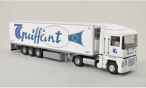 Renault Magnum Base 1/43 Eligor 4 Transports Guiffant Kuhlbaule-SZ modellini auto