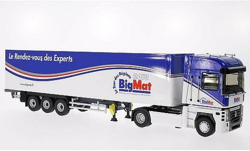 Renault Magnum Base 1/43 Eligor baule-SZ. BigMat Le Tour des Regions 2013 modellini auto