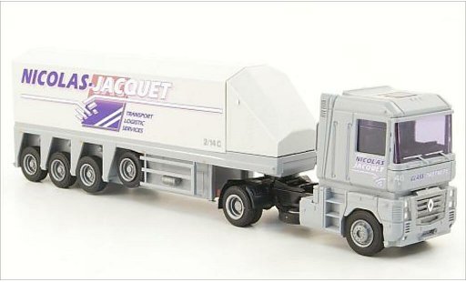 Renault Magnum Base 1/87 AWM Nicolas Jacquet Innenl.-SZ modellini auto