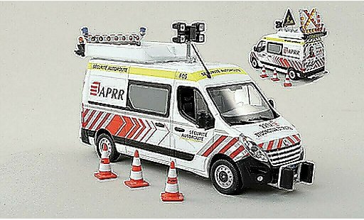 Renault Master Base 1/43 Norev L2H2 APRR Securite Autoroute modellini auto