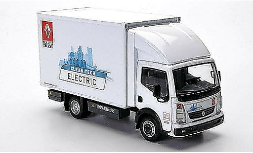 Renault Maxity Electric 1/43 Eligor furgone Clean Tech bianco modellini auto