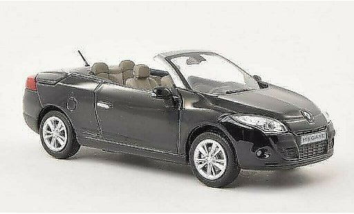 Renault Megane Coupe Cabriolet 1/43 Norev Cabrio nero 2009 modellini auto