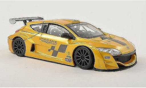 Renault Megane Trophy 1/24 Burago giallo modellini auto