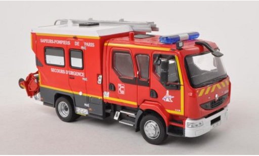 Renault Midlum Base 1/43 Eligor 220 DoKa Sapeurs Vigili del fuoco de Paris - Secours dUrgence Vigili del fuoco (F) modellini auto