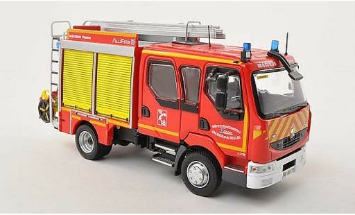 Renault Midlum Base 1/43 Eligor 220 FPTL Camiva Alufire3 Sevice Departemental Yonne Vigili del fuoco (F) modellini auto