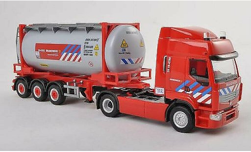 Renault Premium Base 1/87 Herpa Brandweer Vigili del fuoco (NL) Tankcontainer-SZ modellini auto