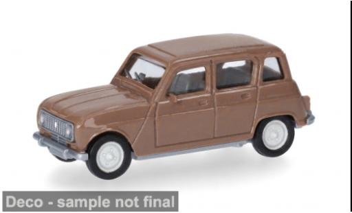 Modellini auto Renault 4 R beige 1/87 Herpa