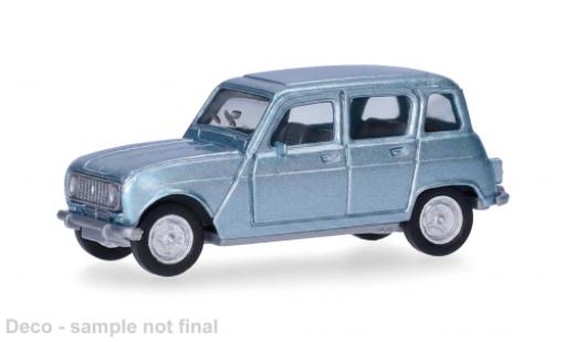 Modellini auto Renault 4 R blau 1/87 Herpa