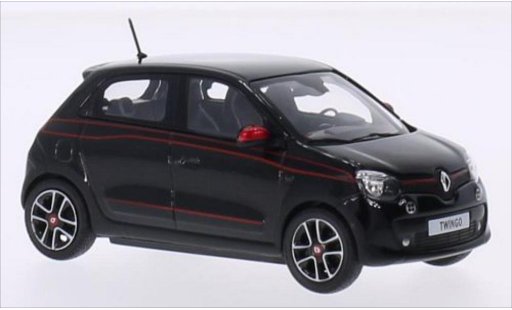 Renault Twingo SL Edition One 1/43 Norev nero/Dekor 2014 modellini auto