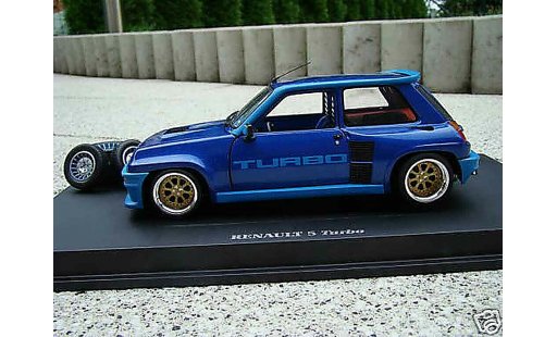 Renault 5 Turbo 1/18 Universal Hobbies 1 jantes alu 13 pouces modellini auto