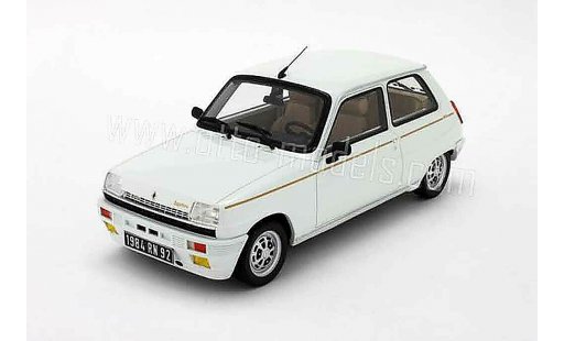 Renault 5 Turbo 1/18 Ottomobile laureate bianco 1984 modellini auto