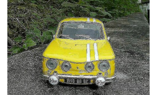 Renault 8 Gordini 1/18 Solido rallye monte-carlo 1969 modellini auto