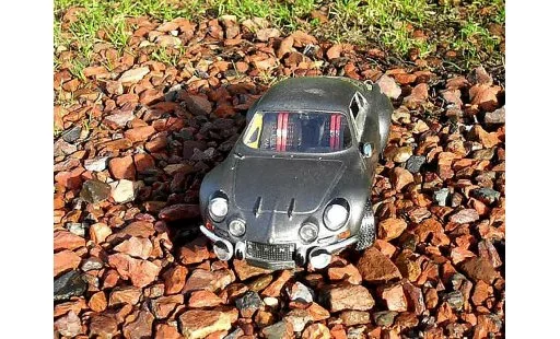 Alpine A110 1300 s bv4 1/18 Burago 1800 grigio modellini auto