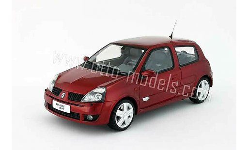 Renault Clio 2 RS 1/18 Ottomobile phase rosso lucifer 2001 modellini auto