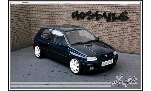 Renault Clio Williams 1/18 Ottomobile jantes groupe a bianco modellini auto