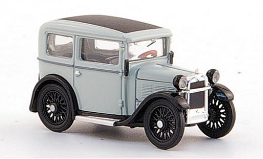 Bmw Dixi 1/87 Ricko grigio/nero 1929 ohne Vitrine modellino in miniatura