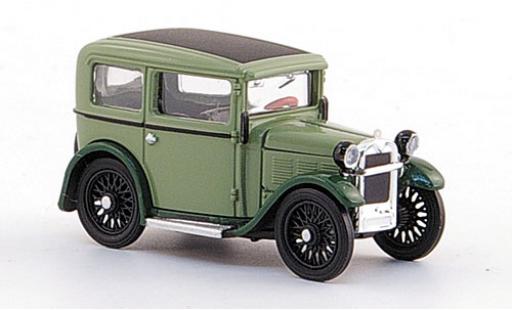 Bmw Dixi 1/87 Ricko verde/verde 1929 ohne Vitrine modellino in miniatura