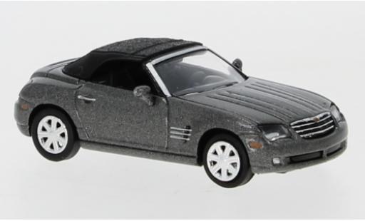 Chrysler Crossfire 1/87 Ricko Roadster metallico grigio Verdeck fermé modellino in miniatura