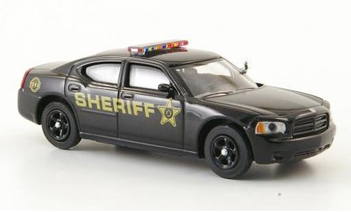 Dodge Charger 1/87 Ricko nero Sheriff Polizei (USA) modellino in miniatura