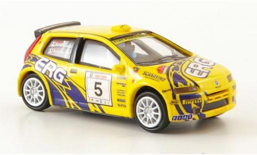 Fiat Punto 1/87 Ricko Rally No.5 ERG Targa Florio 2003 Andreucci/Andreussi modellino in miniatura