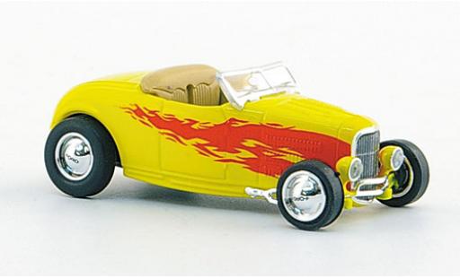 Ford Hot Rod 1/87 Ricko Roadster giallo/Dekor 1932 modellino in miniatura