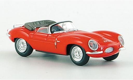 Jaguar XK 1/87 Ricko SS rosso 1956 modellino in miniatura