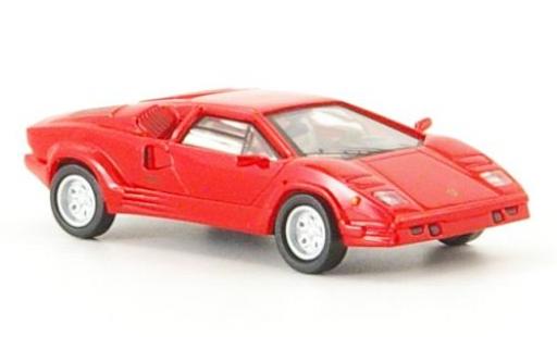 Lamborghini Countach 1/87 Ricko 25th Anniversary rosso 1989 modellino in miniatura
