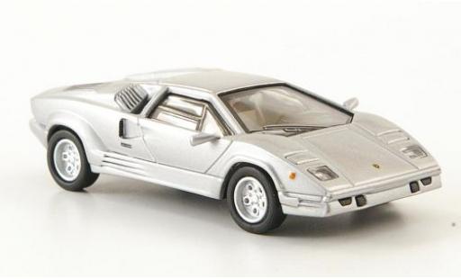 Lamborghini Countach 1/87 Ricko 25th Anniversary grigio 1989 modellino in miniatura