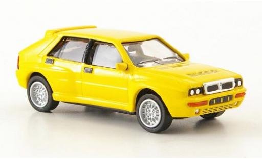 Lancia Delta 1/87 Ricko HF Integrale Evo 2 giallo 1992 modellino in miniatura