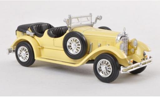 Mercedes Classe S 1/87 Ricko 630K beige 1927 modellino in miniatura
