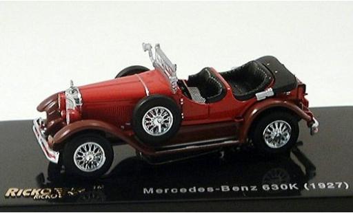 Mercedes Classe S 1/87 Ricko 630K rosso 1927 modellino in miniatura