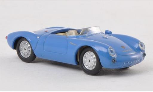 Porsche 550 1/87 Ricko Spyder blu 1953 modellino in miniatura