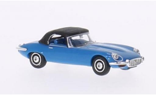 Jaguar E-Type 1/87 Ricko Roadster blu modellino in miniatura