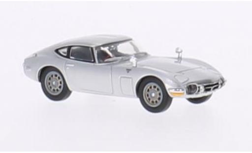 Toyota 2000 GT 1/87 Ricko grigio RHD modellino in miniatura