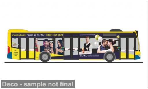 Mercedes Citaro 1/87 Rietze 2015 Stadtverkehr Rosenheim 1:87 modellino in miniatura