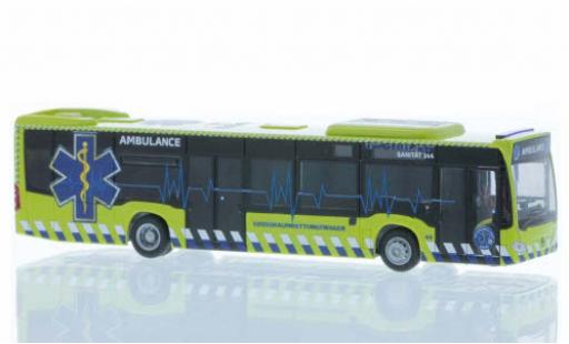 Mercedes Citaro 1/87 Rietze Ambulance GRTW Basel (CH) 2015 modellino in miniatura