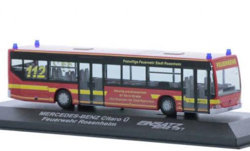 Mercedes Citaro 1/87 Rietze Feuerwehr Rosenheim MTW modellino in miniatura