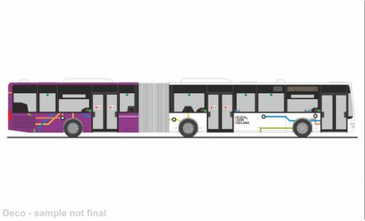 Mercedes Citaro 1/87 Rietze G 2006 Connexxion Zeeland (NL) 1:87 modellino in miniatura