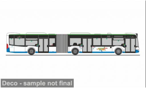 Mercedes Citaro 1/87 Rietze G 2012 Bahnen d.Stadt Monheim 1:87 modellino in miniatura