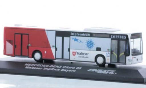 Mercedes Citaro 1/87 Rietze Malteser Impfbus Bayern 2006 Einsatzserie 1:87 modellino in miniatura