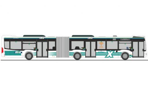Mercedes Citaro 1/87 Rietze G RMV Expressbus 2012 modellino in miniatura