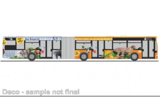 Mercedes Citaro 1/87 Rietze G RSAG - Zoo Rostock modellino in miniatura