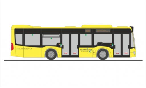 Mercedes Citaro 1/87 Rietze K Zillertalbahn (A) 2015 modellino in miniatura