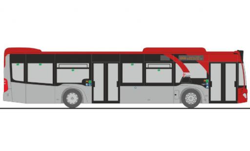 Mercedes Citaro 1/87 Rietze SVHI Hildesheim 2015 modellino in miniatura