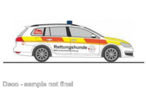 Volkswagen Golf 1/87 Rietze VII Variant Rettungshundestaffel Coburg modellino in miniatura